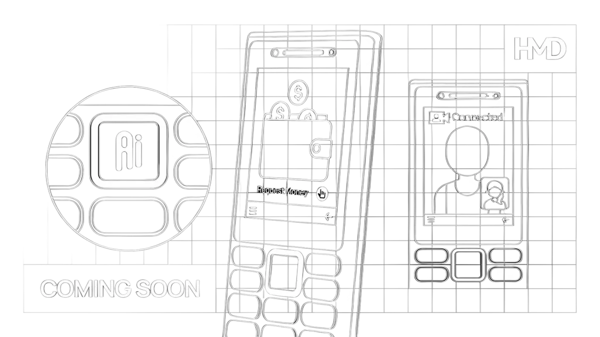 HMD добавляет AI, видеозвонки и цифровой кошелек в кнопочные телефоны