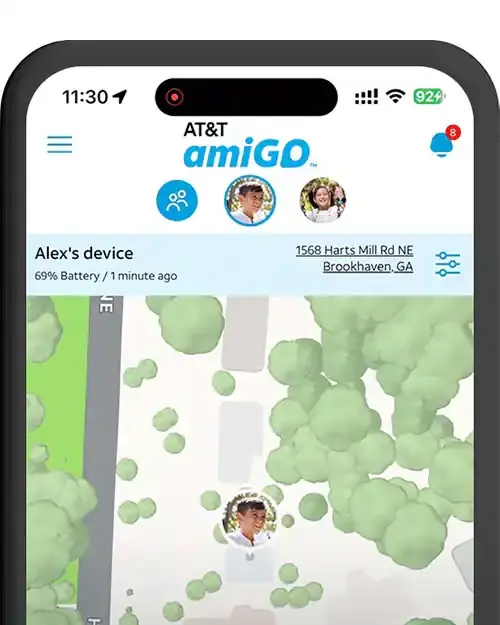 Запуск AT&T amiGO Jr. Phone и Watch 2 для детей до 12 лет
