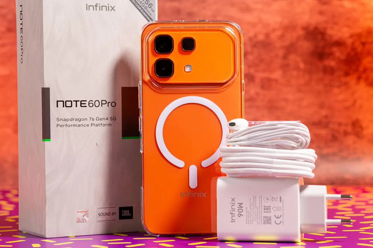 Распаковка Infinix Note 60 Pro: Первый взгляд