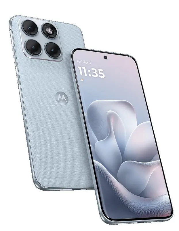 Motorola Edge 70 Fusion в цвете Pantone Country Air