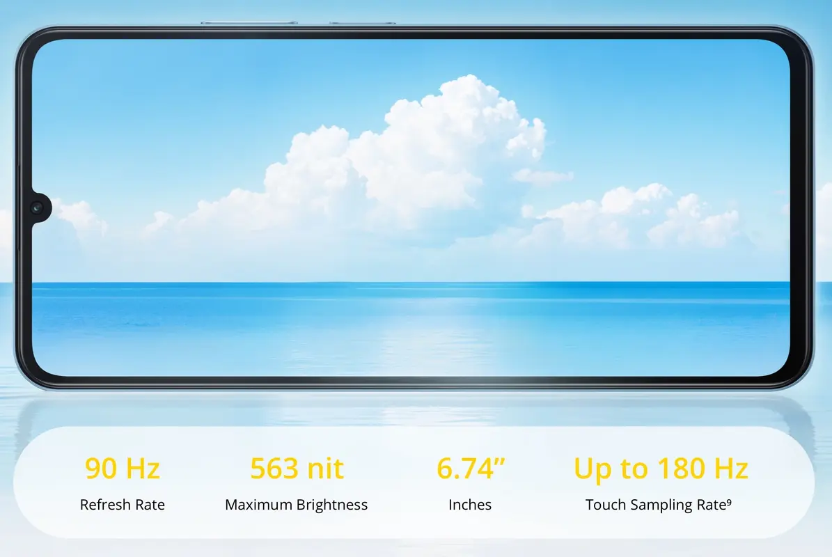 Запуск Realme P4 Lite 4G в Индии 20 февраля с батареей 6,300 мАч