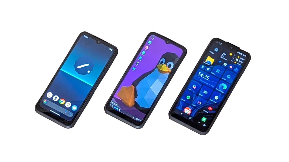NexPhone: смартфон на базе Android, Linux и Windows 11