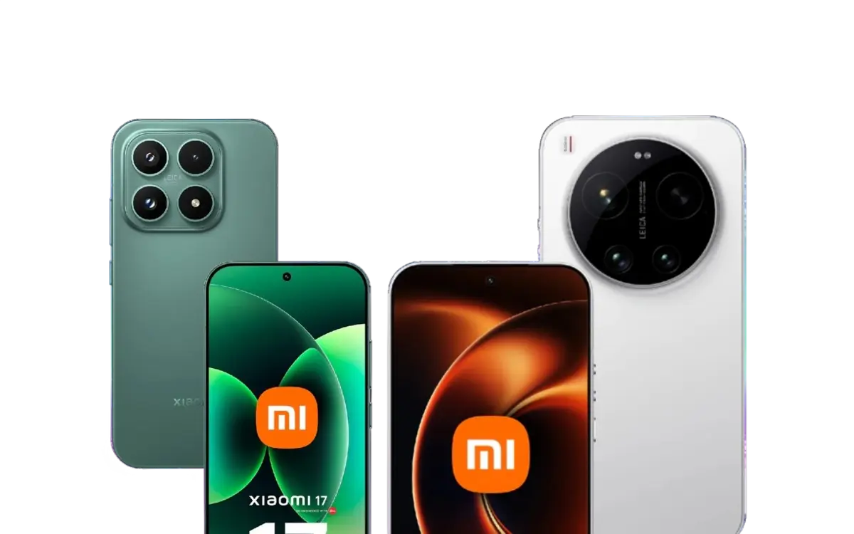 Утечка рендеров глобальных версий Xiaomi 17 и 17 Ultra перед MWC